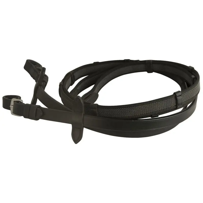 DaVinci Web Rubber Anti-Slip Rein/Buckle
