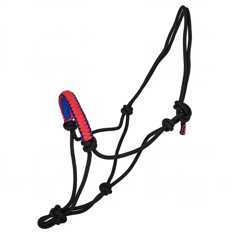 Tabelo Rope Halter with Braided Noseband