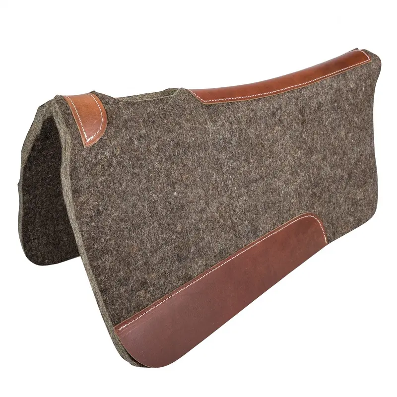 Tabelo Contour Wool Felt Saddle Pad Grey