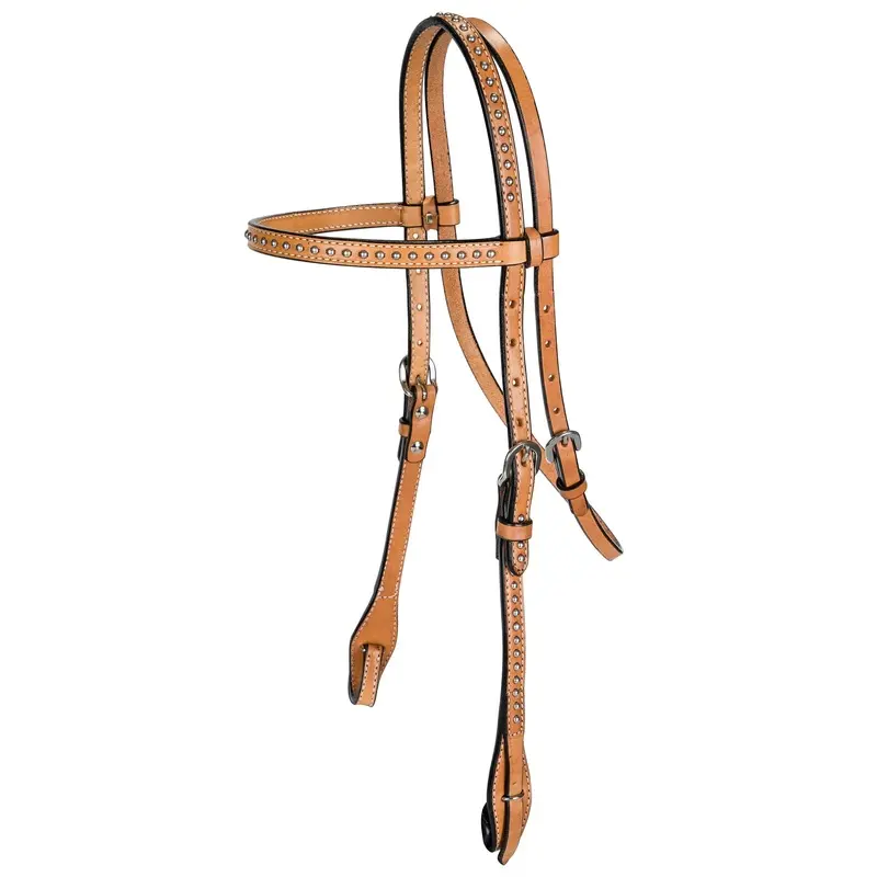 Tabelo Browband Headstall with SS Spots