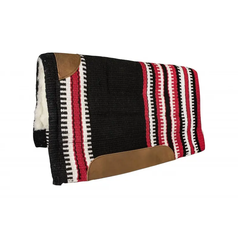 Tabelo Wool Show Pad with Zipper 36X34 Black