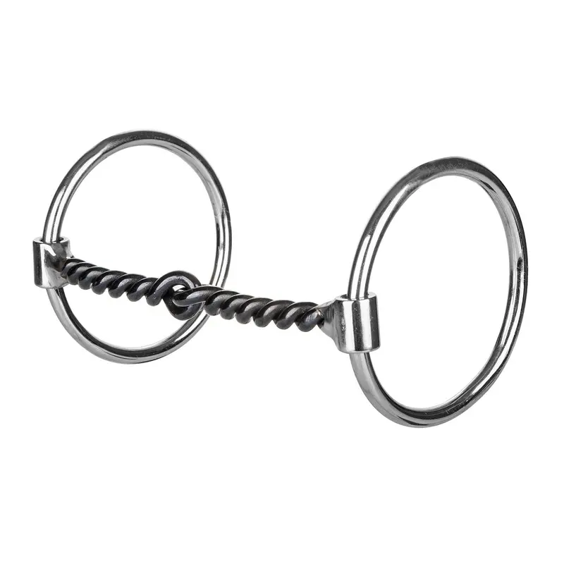 Tabelo SS Ring Snaffle Twisted Bit