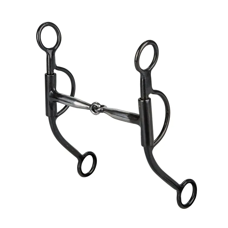 Tabelo Loomis Cheek Brushed Steel Curved Bit 5