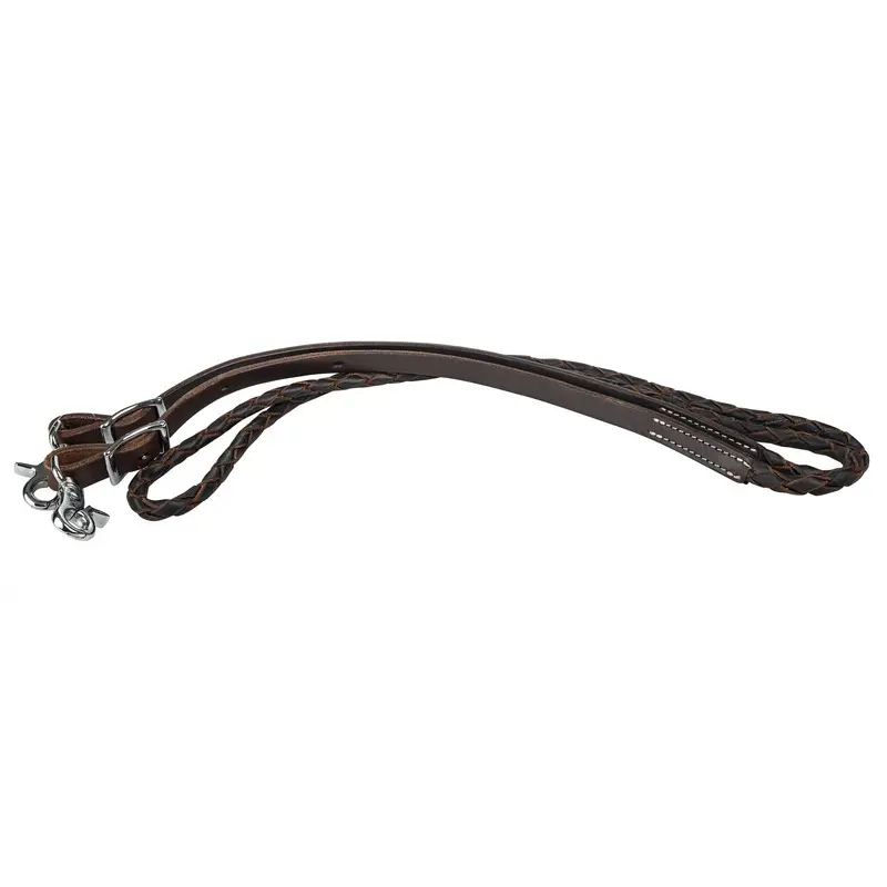 Tabelo Contest Reins with Roll Braid