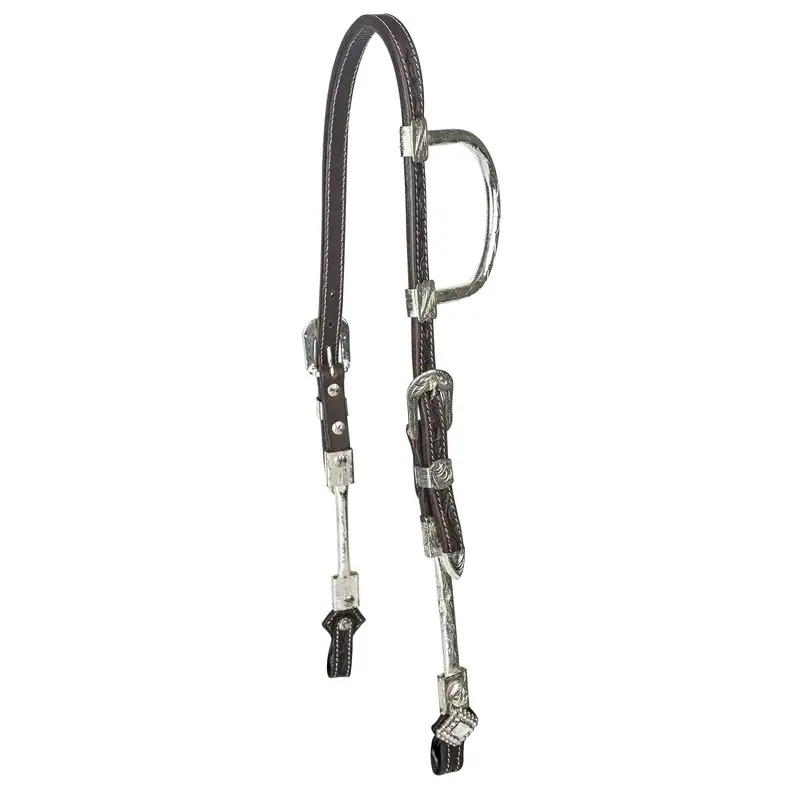 Tabelo One-Ear Tube Trim Show Headstall