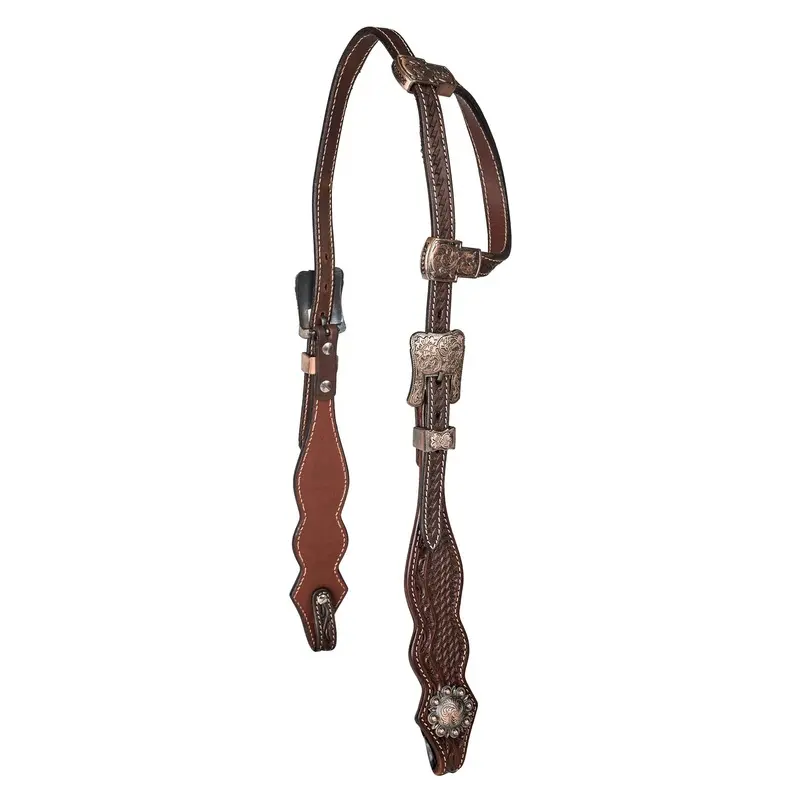 Tabelo Two-Ear Headstall Dark Chestnut