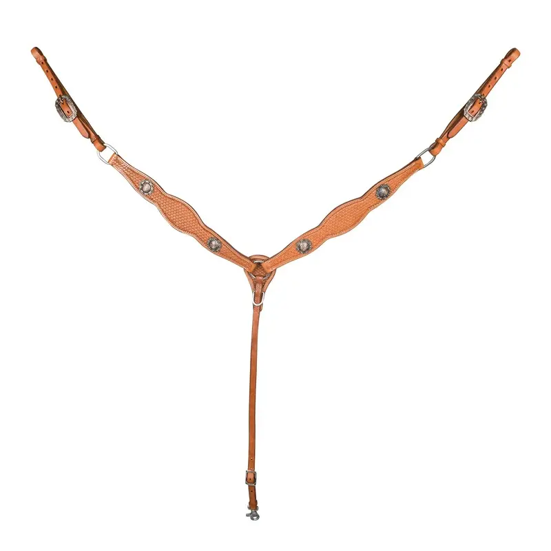 Tabelo Basket Scallop Breast Collar Round