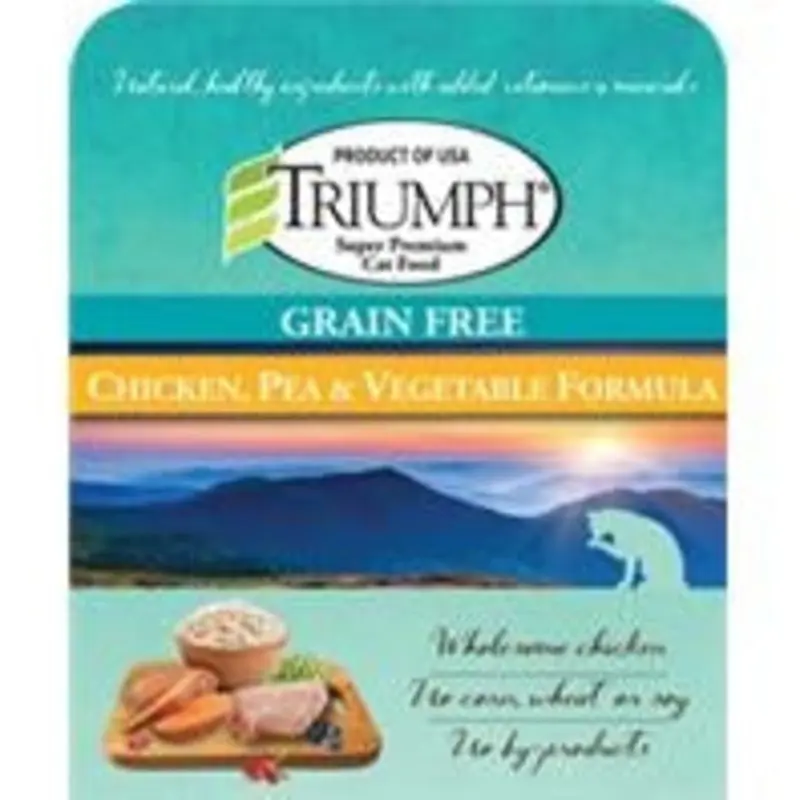 Triumph Grain Free Recipe Cat Food 3lb Chicken