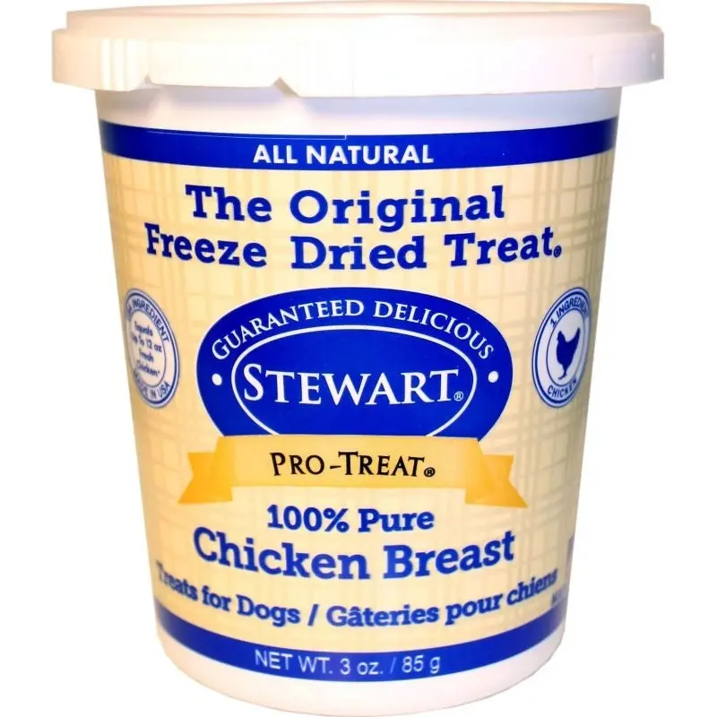 Stewart Freeze Dried Chicken Breast Treats 3oz