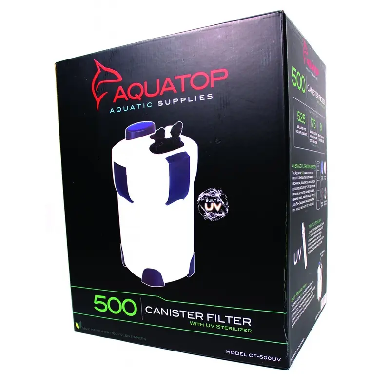 Aquatop 5 Stage Canister Filter With Uv Sterilizer
