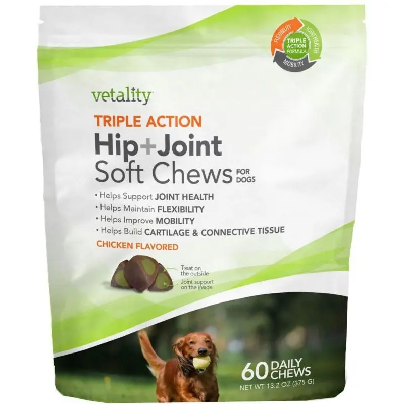 Triple Action Hip Plus Joint Soft Chews 60 PC