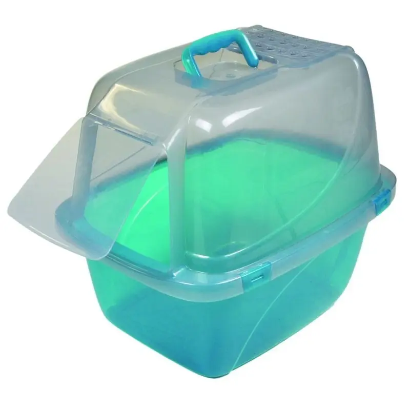 Enclosed Translucent Cat Pan LG