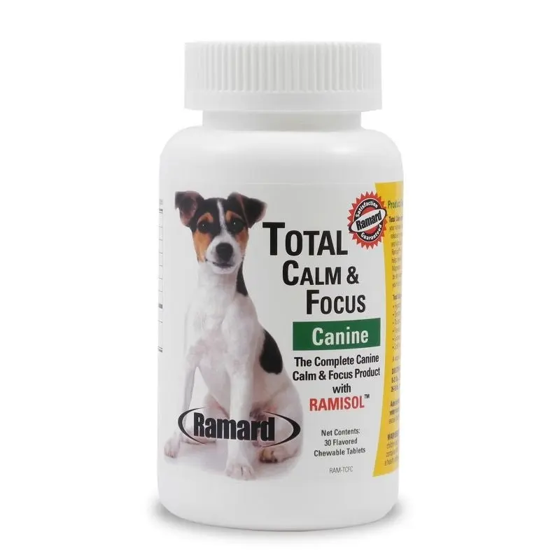 Ramard Total Calm and Focus Canine Supplement 30ct