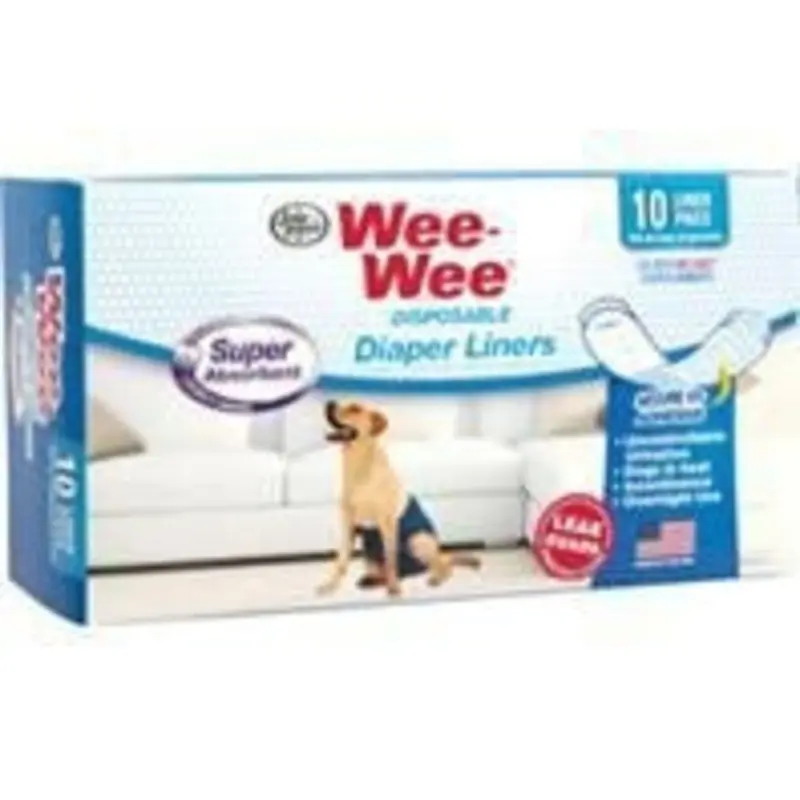 Wee-Wee Disposable Diaper Liners 10 Pack