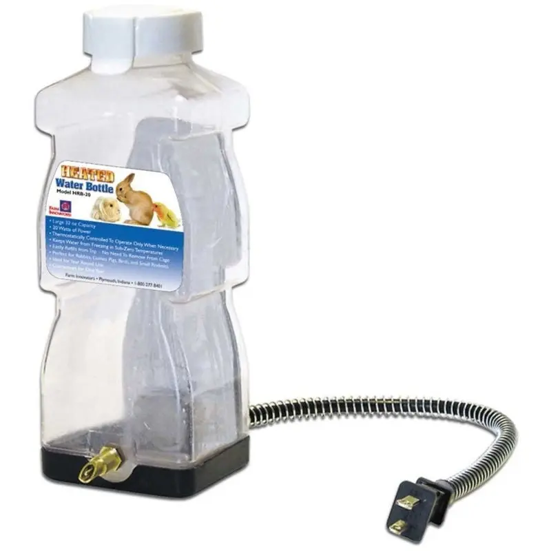 Heated Water Bottle 20 Watt Clear