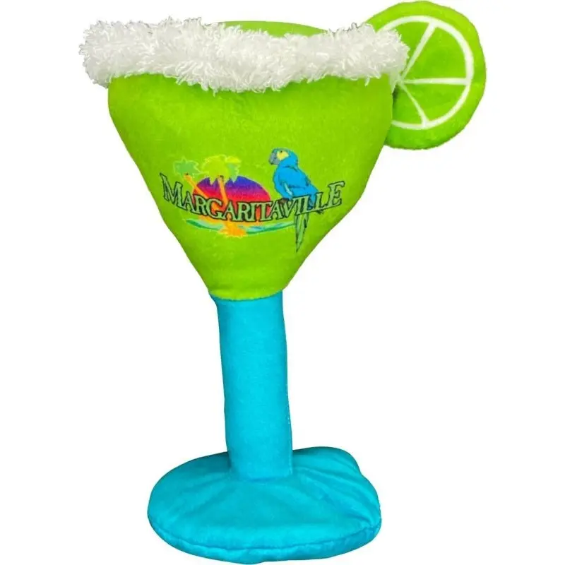 Multipet Margaritaville Glass Plush Dog Toys