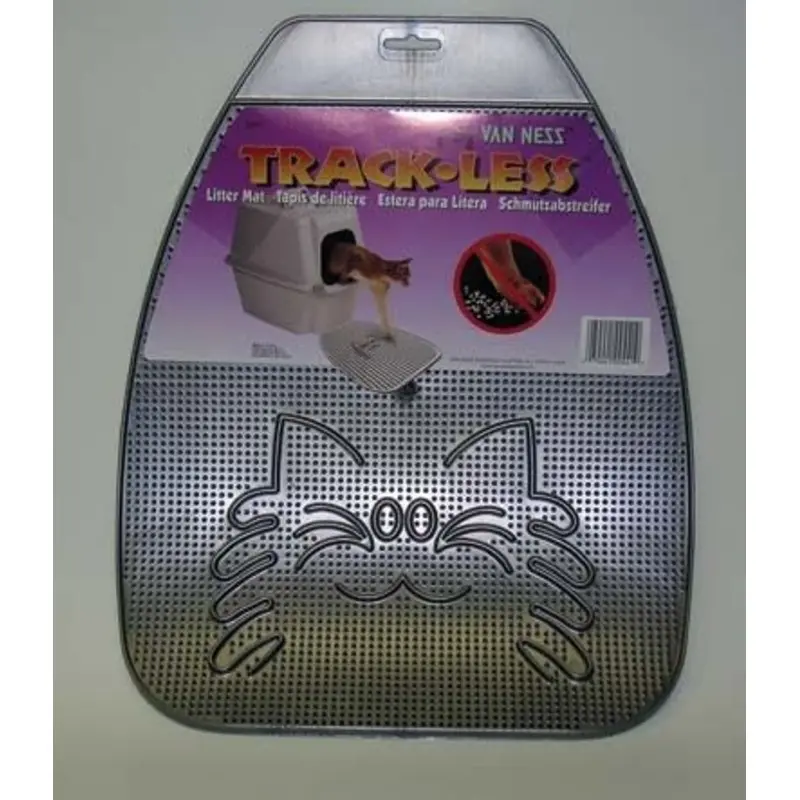 Track-Less Litter Mat For Cats 4.5x3.5x8.75