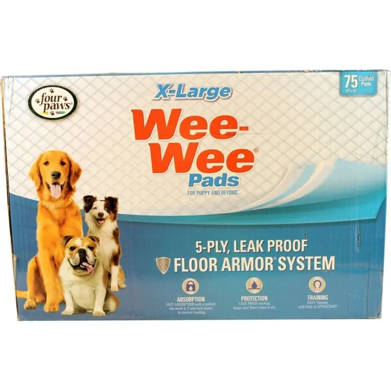 Wee Wee Pads - 75 Pack X-Large