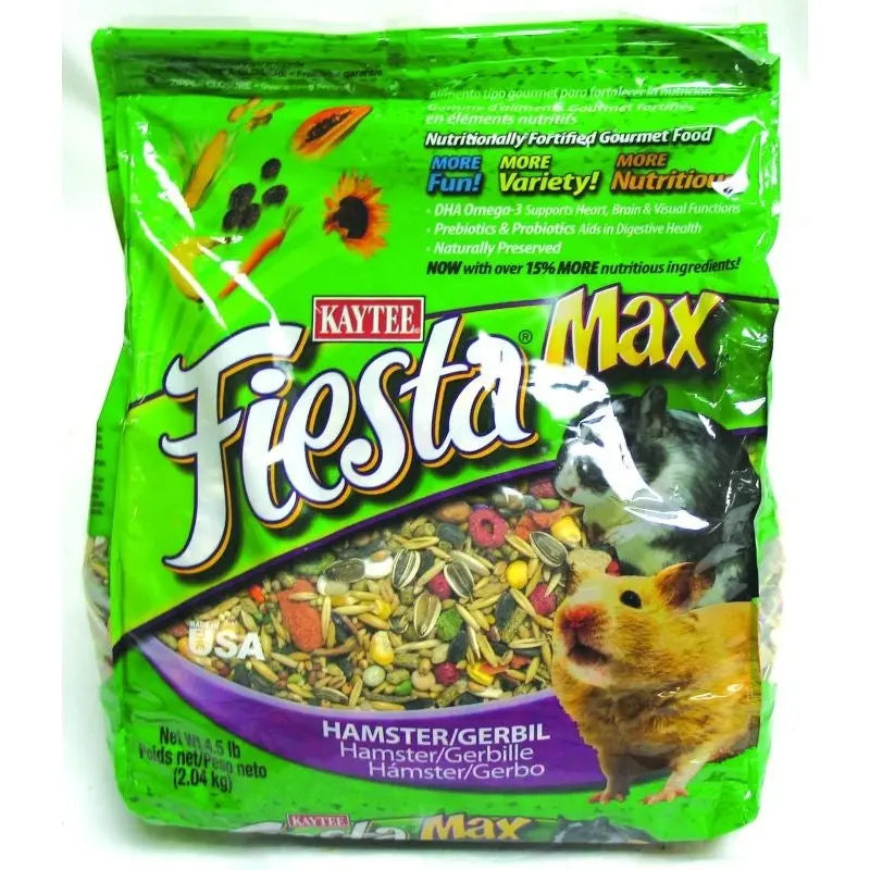Kaytee Fiesta Max Hamster/Gerbil Food 4.5 lbs.