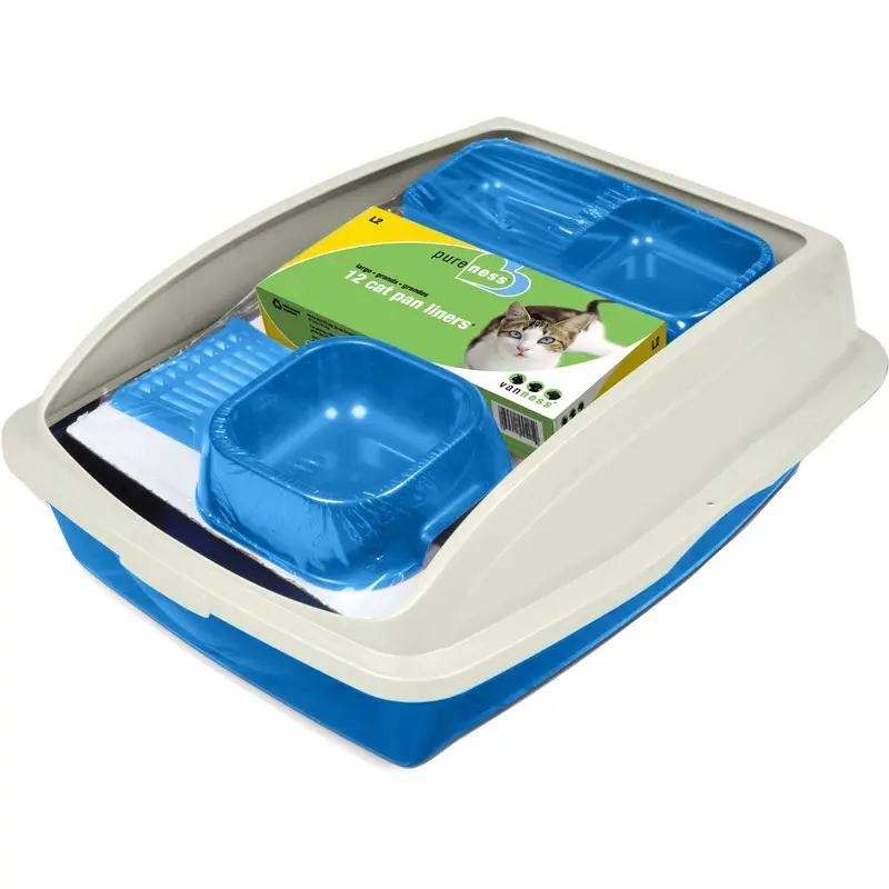 Kit-N Kaboodle Starter Kit For Cats LG Gry