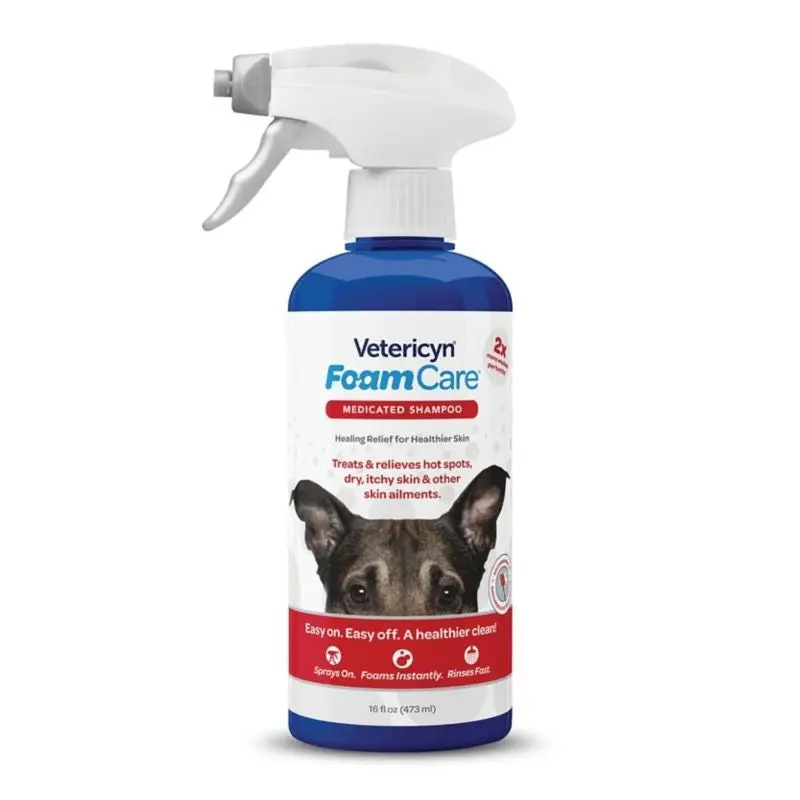 Vetericyn Foamcare Medicated Dog Shampoo