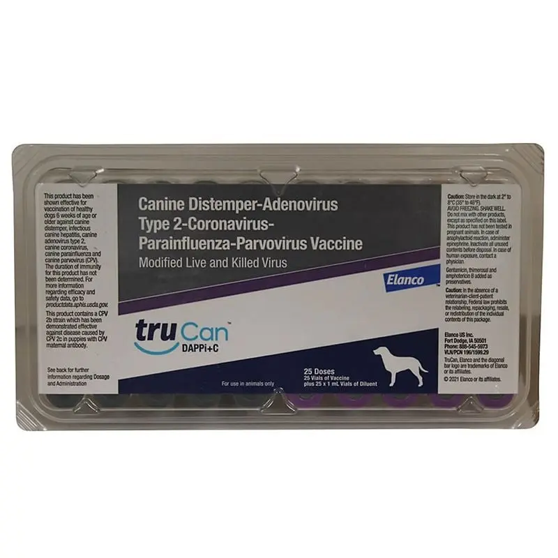 TruCan 5-CVK 25x1ml Puppy Vaccine