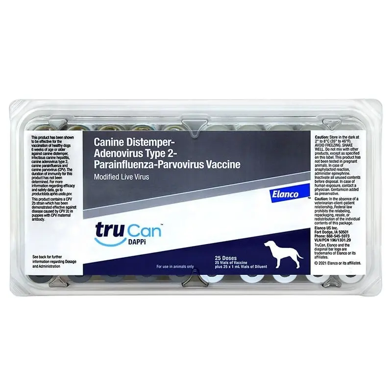 TruCan Max 5 25x1ml Canine Vaccine