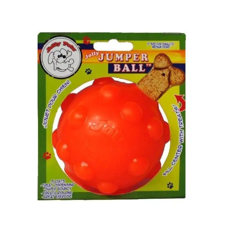 Jolly Pets Orange Jolly Jumper Ball Dog Toy