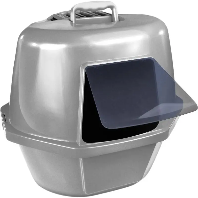 Van Ness Enclosed Corner Cat Pan Odor Door