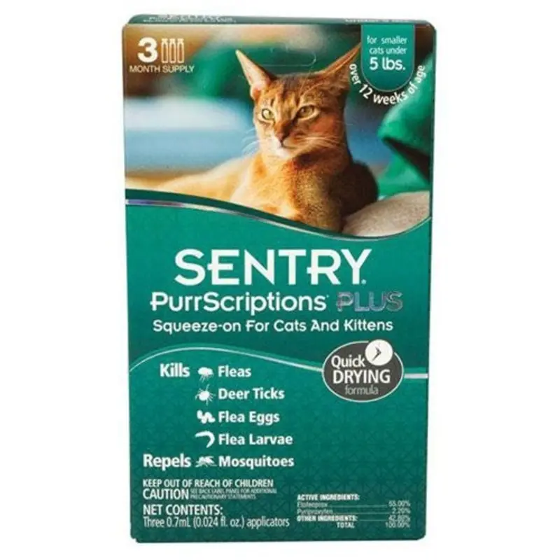 Sentry PurrScriptions Plus Squeeze-On