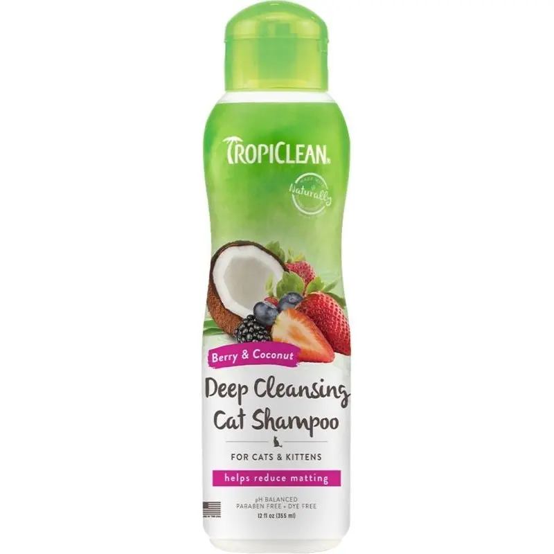 Tropiclean Deep Cleansing Cat/Kitten Shampoo