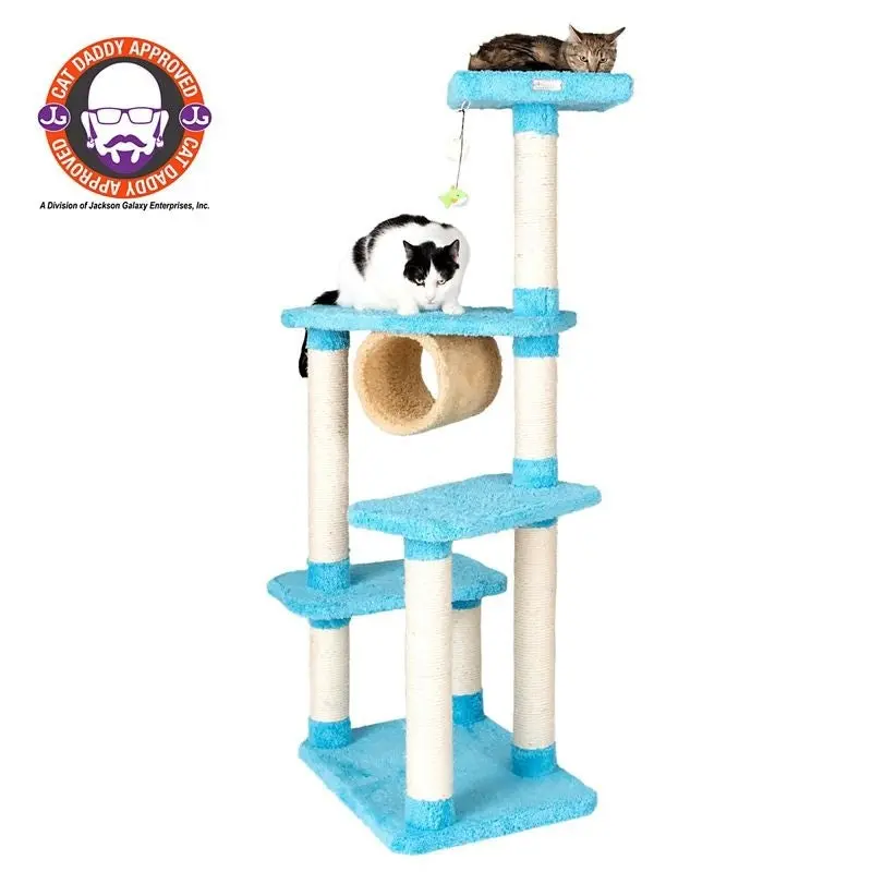 Armarkat Real Wood Cat Tree Model X4401 44in Tan