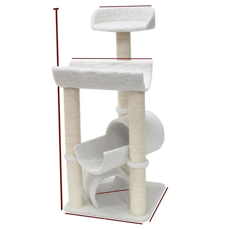 Majestic 44 Inch Bungalow Cat Furniture Tree