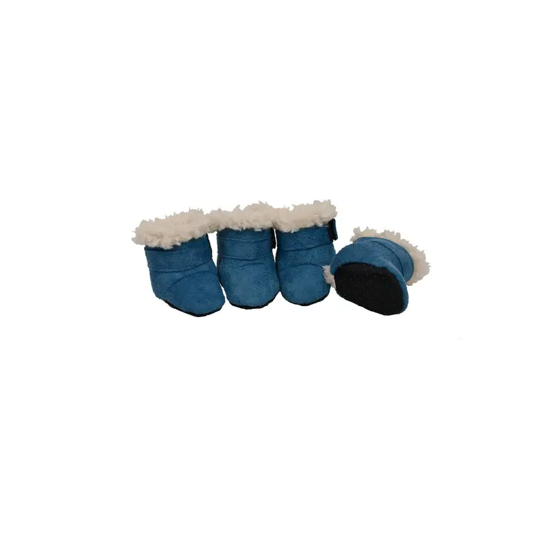 Celebrations 4pk Blue Ultra Suede Booties