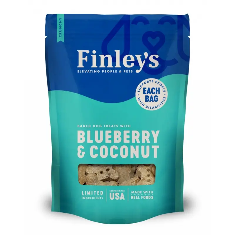 Finleys Blueberry & Coconut Crunchy Biscuits