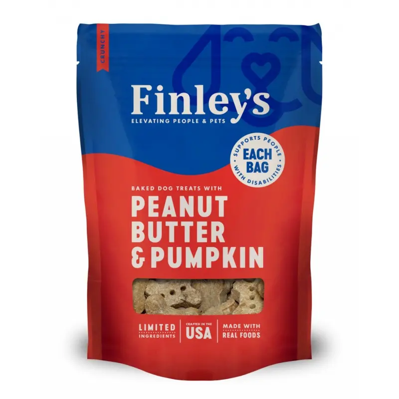 Finleys Peanut Butter & Pumpkin Crunchy Biscuits