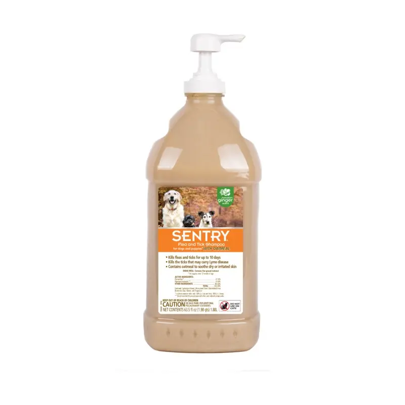 Sentry Flea & Tick Oatmeal Shampoo Dog 63.5OZ
