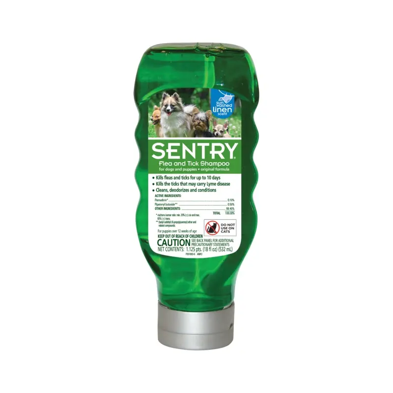 Sentry Original Flea & Tick Shampoo Dog 18OZ