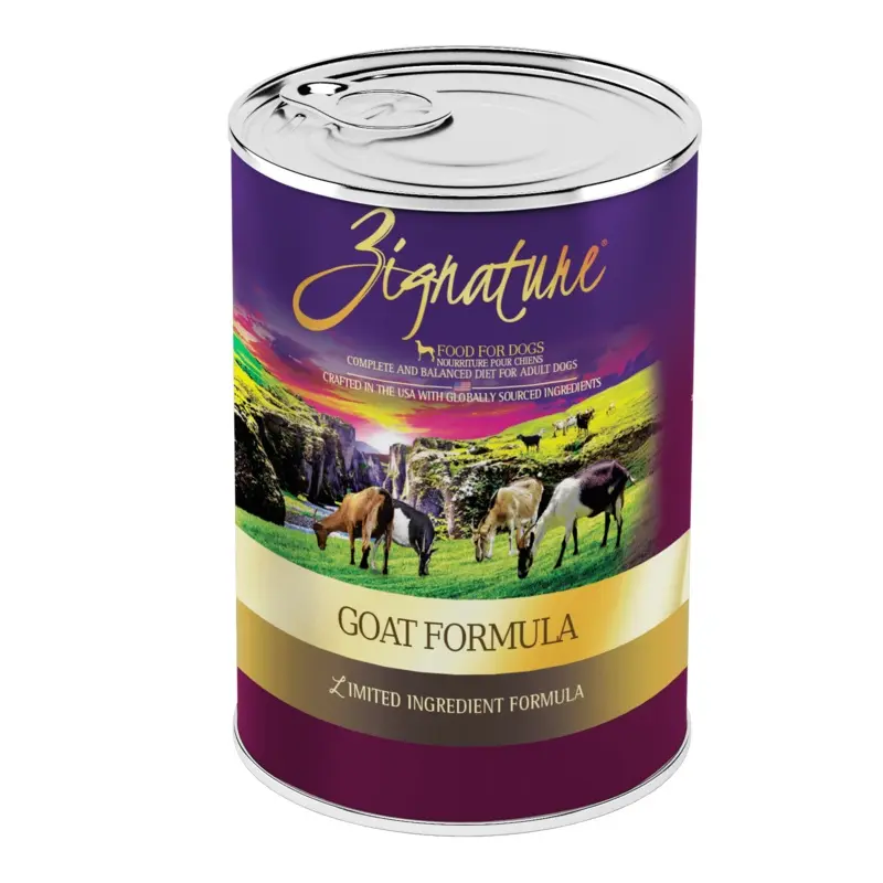 Zignature Goat Formula For Dog Canned Food, 13oz