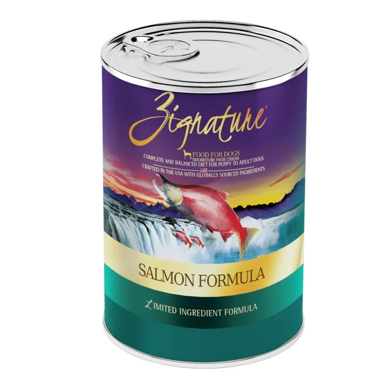 Zignature Salmon Formula For Dog Canned Food, 13oz