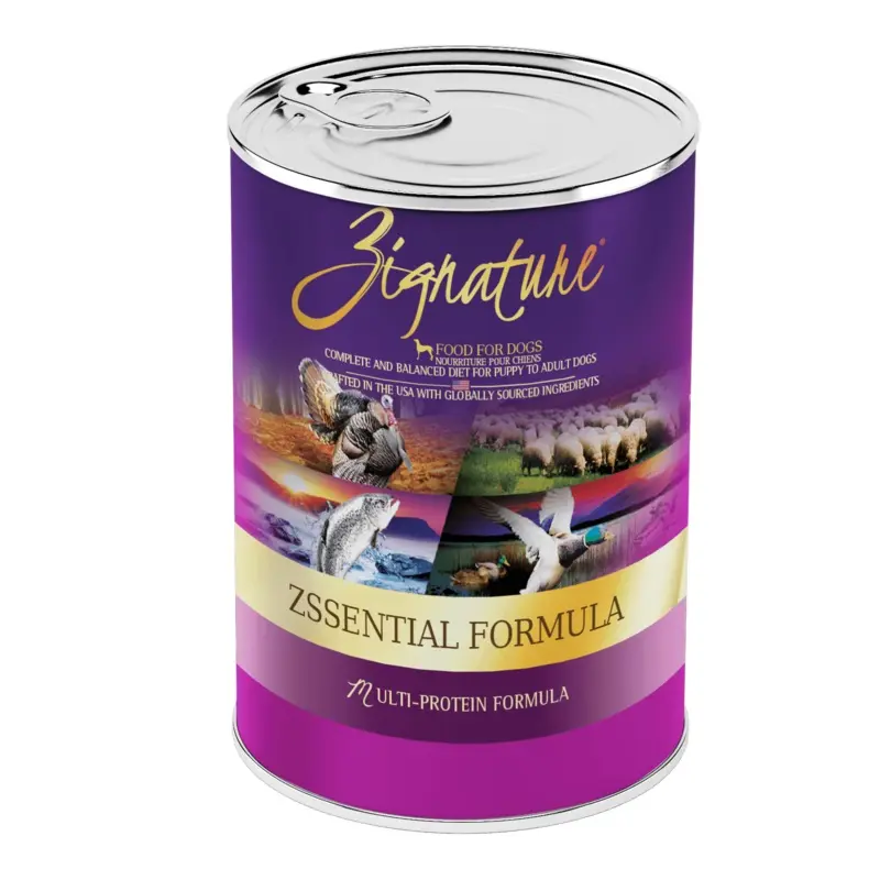 Zignature Zssential Formula For Dog Canned Food, 13oz