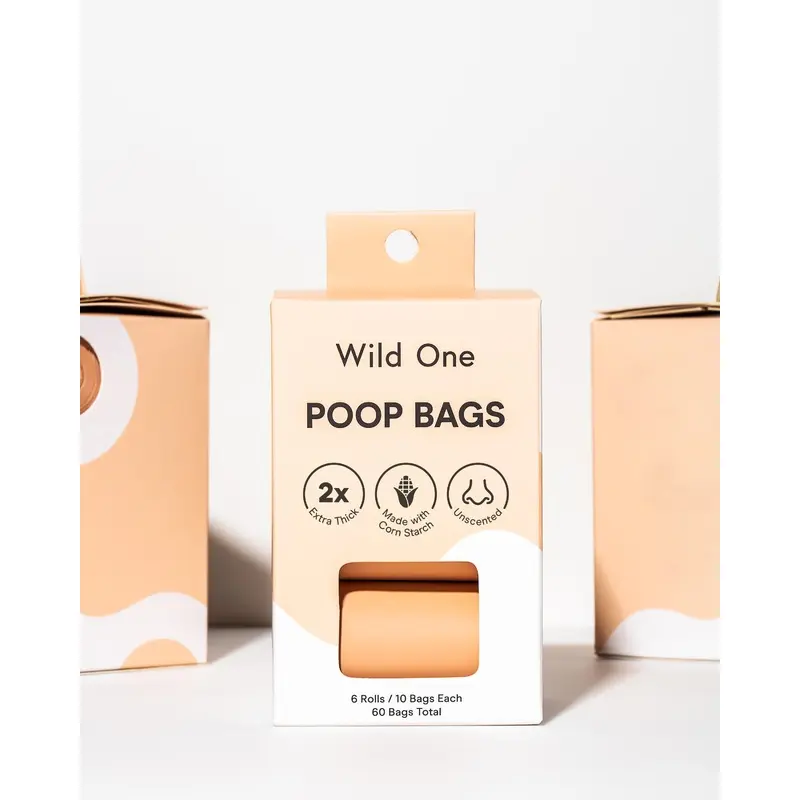 Wild One Poop Bags 60ct