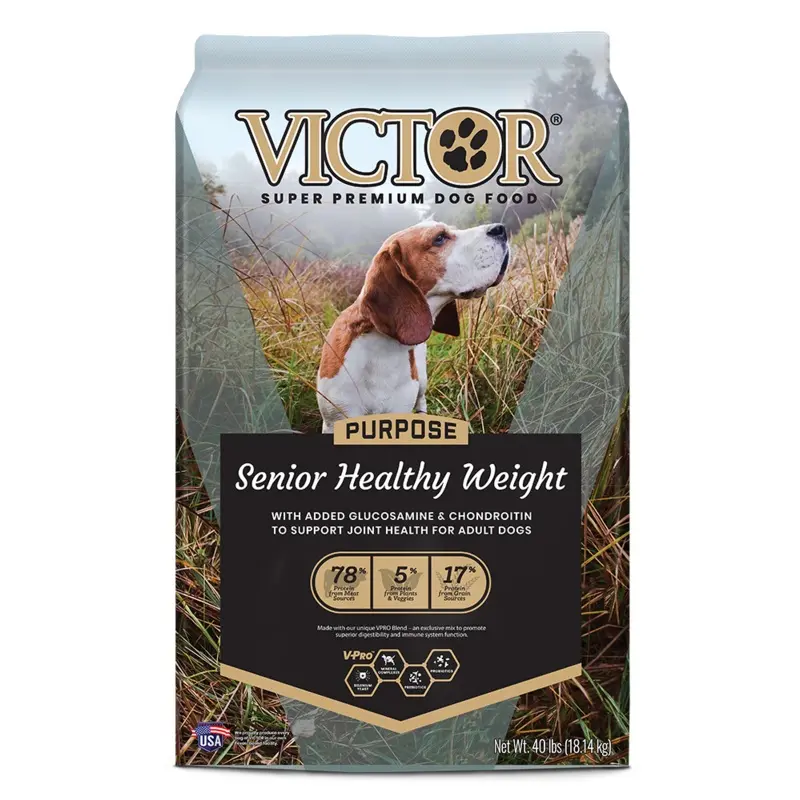 Victor Purpose Senior Healthy Weight Dry Dog Food, 5lb
