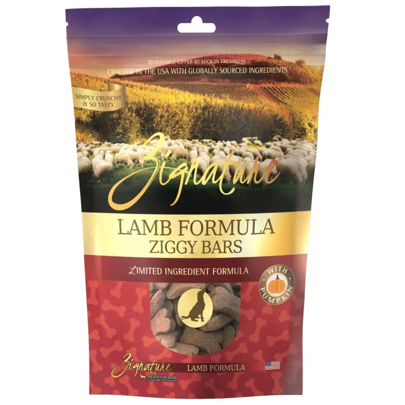 Zignature Lamb Biscuit Treats For Dog, 12oz