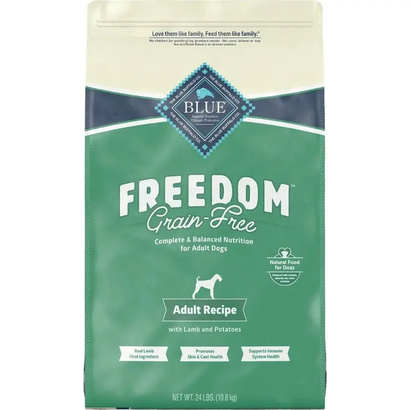 Blue Buffalo Freedom Adult Lamb Recipe Dry Dog Food