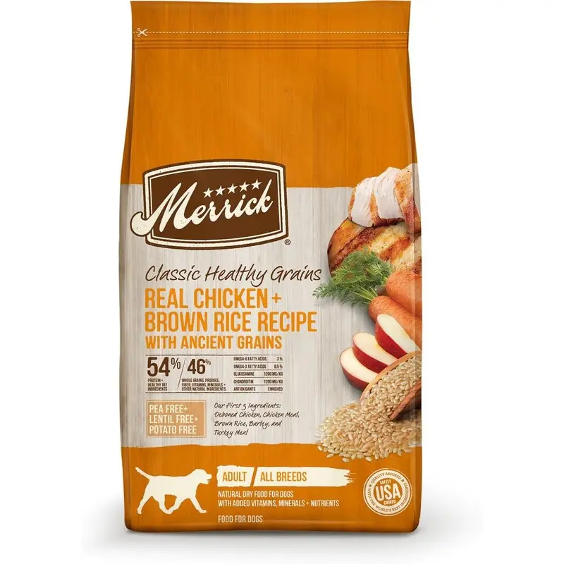 Merrick Classic Chicken & Brown Rice Recipe with Ancient Grains Dry Dog Food