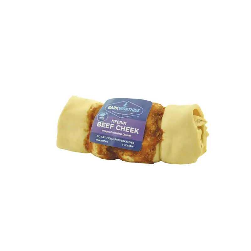 Barkworthies Medium Beef Cheek Wrapped with Chicken