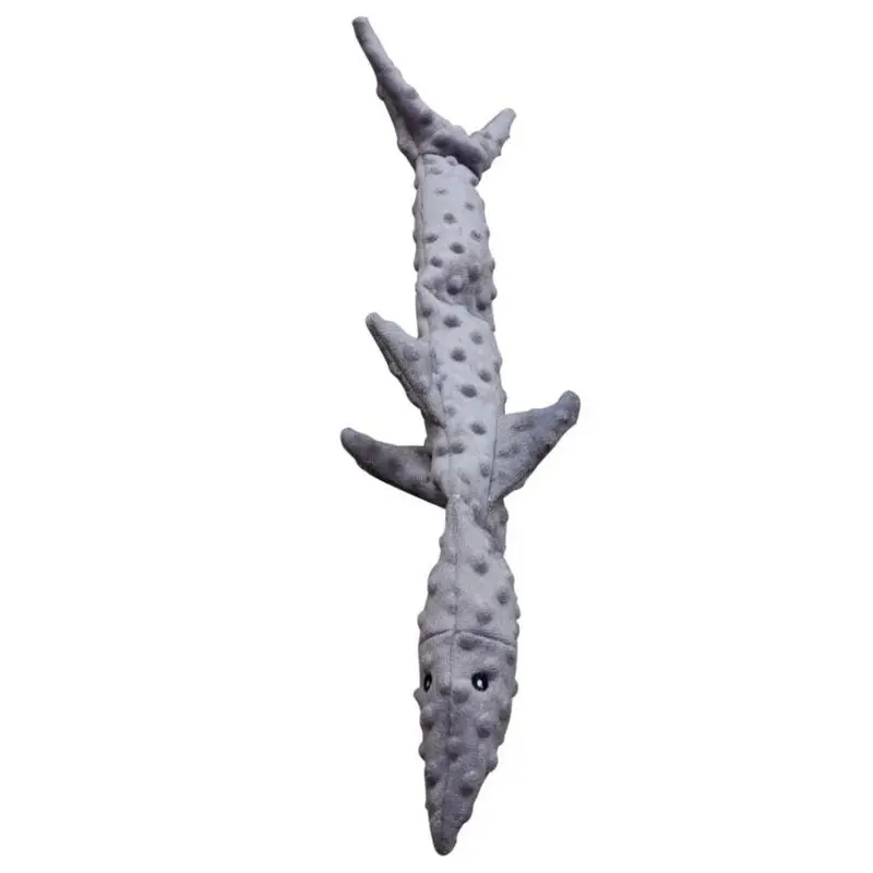 Ethical Pet Skineeez Extreme Triple Squeak Shark Dog Toy