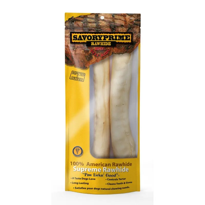 Savory Prime 10 AMERICAN Retriever Roll White for Dogs - 2 pk