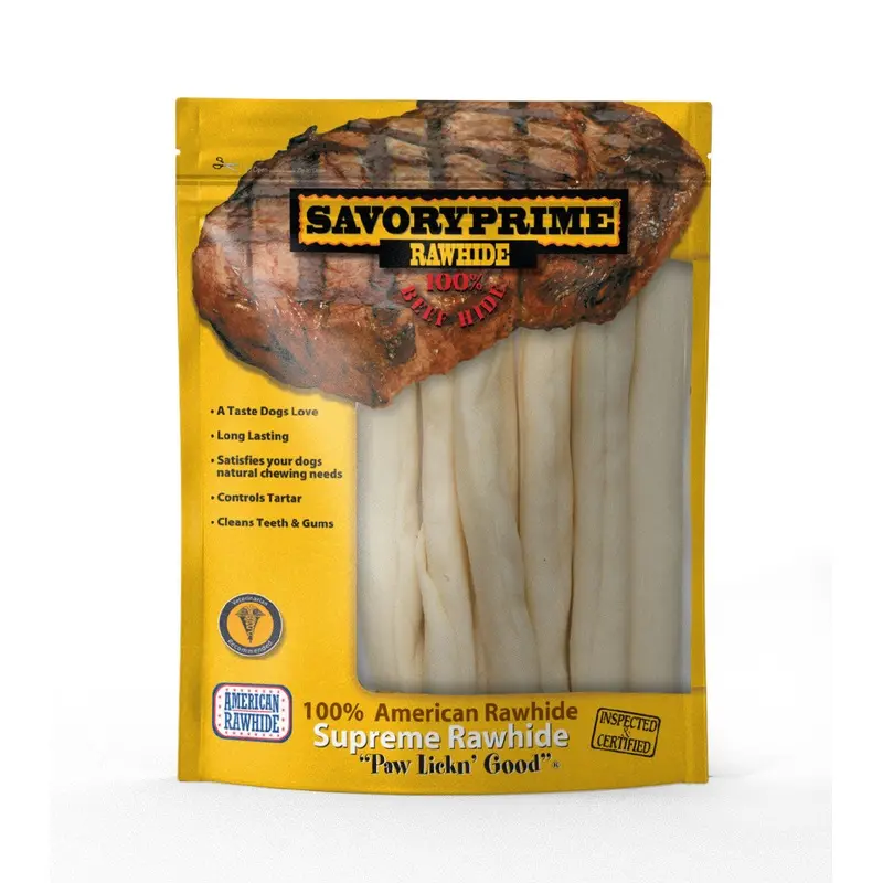Savory Prime AMERICAN Mini Retriever Rolls White for Dogs - 7 pk